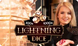 Yabby Casino offre il gioco online Lightning Dice